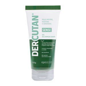 Gel Facial de Limpeza Suave Melora Dercutan Sense 150g