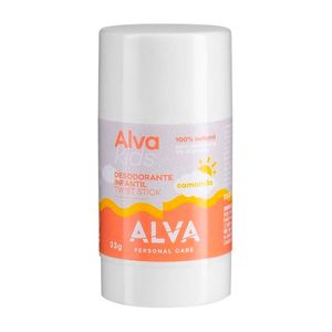 Desodorante Em Barra Natural Alva Infantil Camomila Vegano 33g