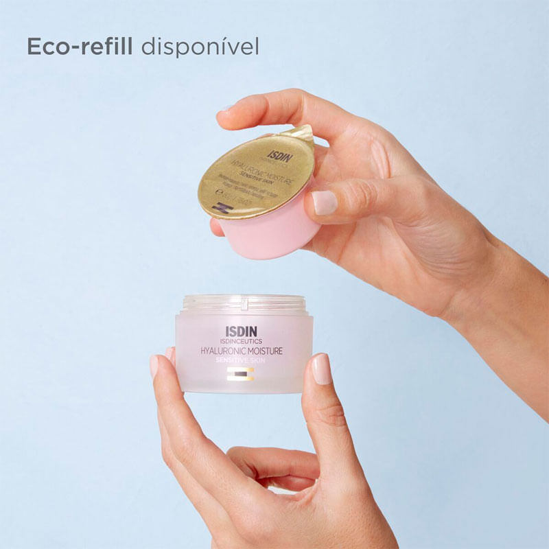 Creme Facial Hidratante Isdinceutics para pele ressecada - Drogal