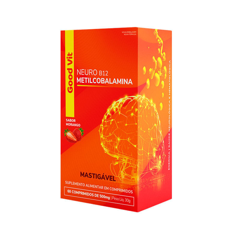 Neuro B12 Metilcobalamina C/60 Comprimidos - Good Vit