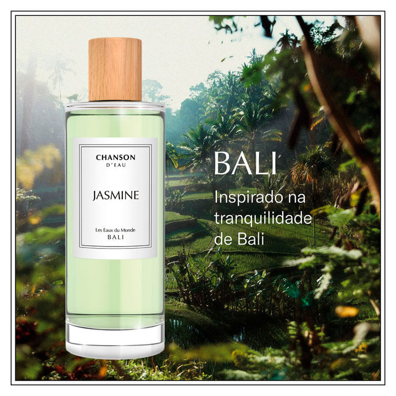 Eau de Toilette Feminino Chanson D'Eau Jasmine - na Drogal