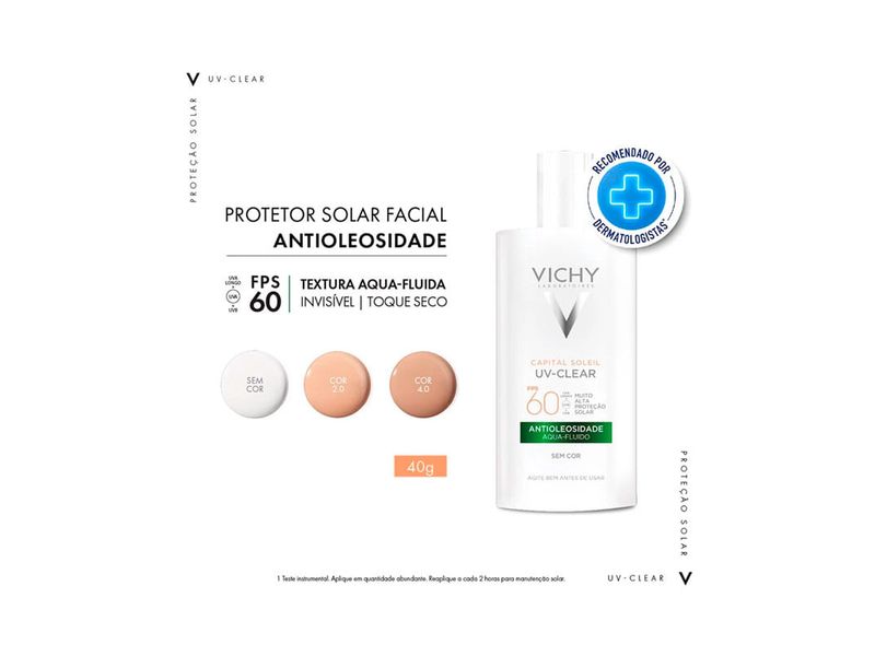 protetor-vichy-capital-soleil-uv-clear-antioleosidade-fps60-40g-s-cor
