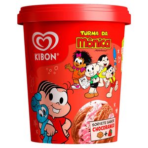 Sorvete Kibon Turma da Mônica Chocorango 800ml