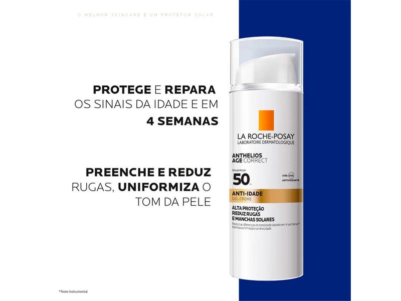 protetor-solar-facial-anti-idade-la-roche-posay-anthelios-age-correct-gel-creme-fps50-cor-40-50ml-farmacia-online-drogal