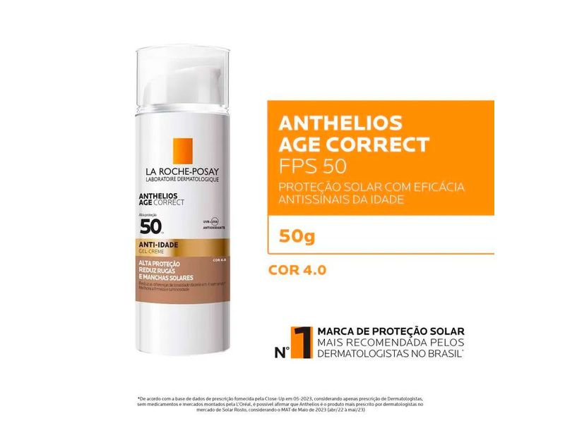 protetor-solar-facial-anti-idade-la-roche-posay-anthelios-age-correct-gel-creme-fps50-cor-40-50ml-farmacia-online-drogal