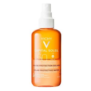 Protetor Solar Corporal Vichy Capital Soleil Água Solar Protetora Iluminadora FPS50 200ml