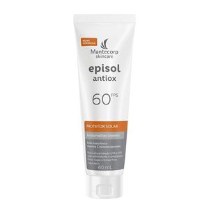 Protetor Solar Facial Episol Antiox FPS60 Sem Cor 60ml