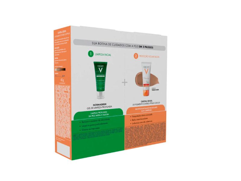 kit-protetor-solar-facial-vichy-capital-soleil-uv-pigment-control-fps60-cor-30-40g-gel-de-limpeza-profunda-normaderm-50g