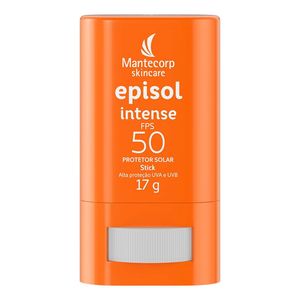 Protetor Solar Facial Episol Intense Stick FPS50 Sem Cor 17g