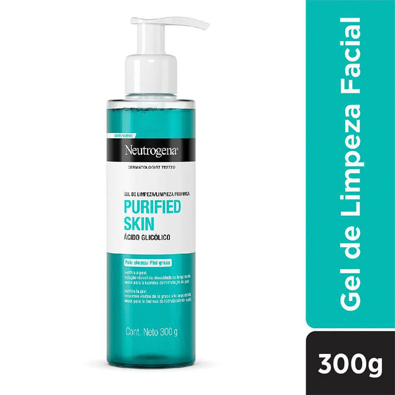 Gel de Limpeza Facial: Neutrogena Purified Skin | Drogal
