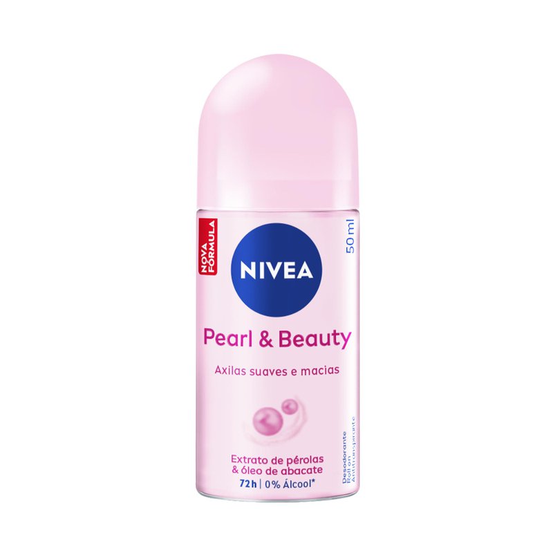 Desodorante Antitranspirante Roll On Nivea Pearl & Beauty- Drogal