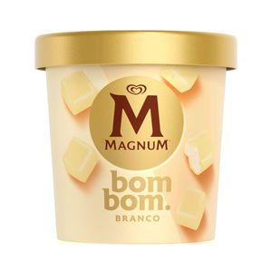 Sorvete Kibon Magnum Bombom Branco 161g