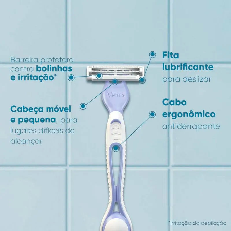 Gillette Venus Depilacion Intima Con Prestobarba Aparelho De