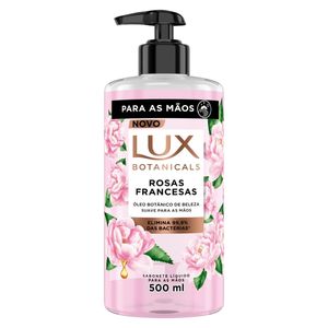 Sabonete Líquido para Mãos Lux Botanicals Rosas Francesas 500ml
