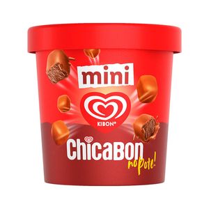 Sorvete Kibon Mini Bombons Chicabon Pote 184g