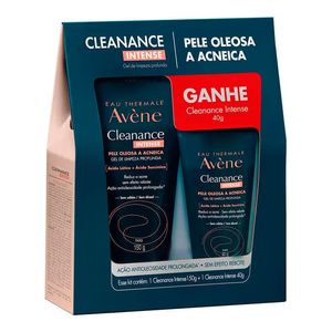 Kit Gel de limpeza Avène Cleanance Intense 150g + Gel de limpeza Avène Cleanance Intense 40g