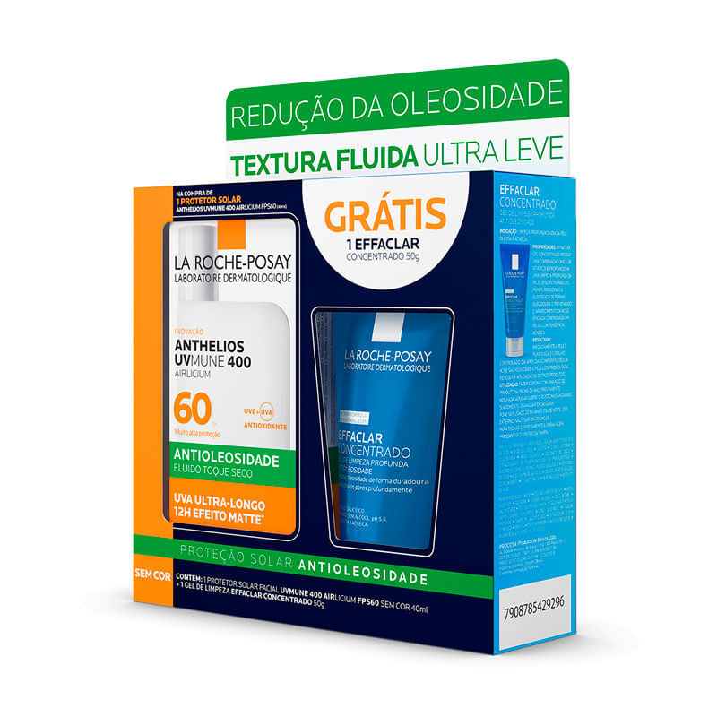 Kit La Roche Posay cuidados com a pele oleosa - Drogal