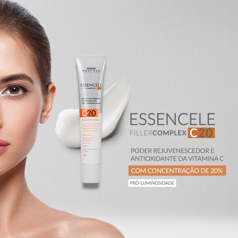 Sérum Antirrugas Profuse Essencele Filler C20 - Drogal