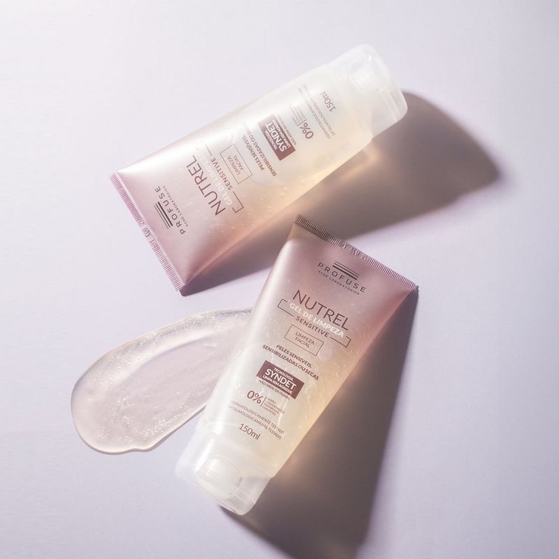 Gel de Limpeza Facial Profuse Nutrel Sensitive - Drogal