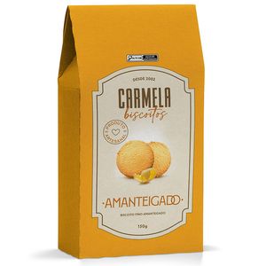 Biscoito Fino Amanteigado Carmela Sabor Tradicional 150g