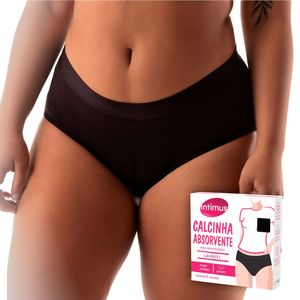Calcinha Absorvente Intimus Short Lavável Fluxo Intenso P 1 Unidade