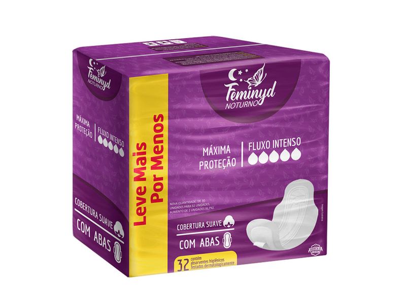 absorvente-feminyd-noturno-cobertura-suave-com-abas-32-unidades-farmacia-online-drogal