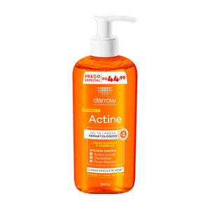 Gel de Limpeza Darrow Actine Pele Oleosa e Acneica Preço Especial 240g