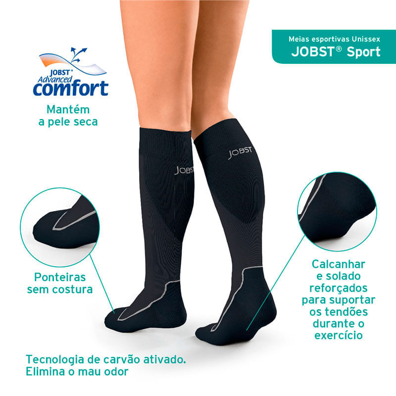 Meia de Compressão JOBST Sport - Compre na Drogal