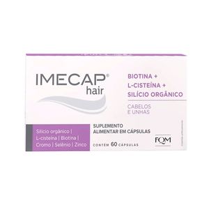 Suplemento Alimentar Imecap Hair Salicílico Ôrganico 60 Cápsulas