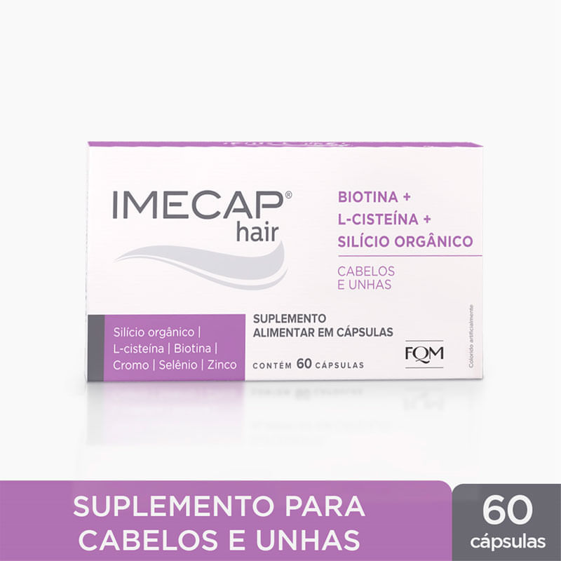 Como usar o Suplemento Alimentar Imecap Hair Salicílico Ôrganico