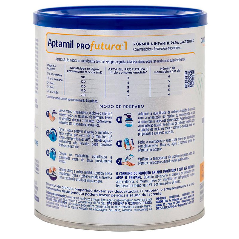 Fórmula Infantil Aptamil Profutura 1 - Compre Na Drogal