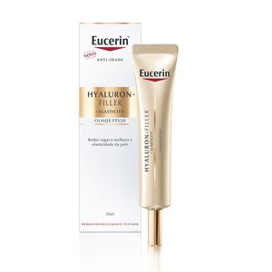 Creme Facial Antirrugas Eucerin Hyaluron-Filler Elasticity Olhos FPS15 Pele Madura 15ml