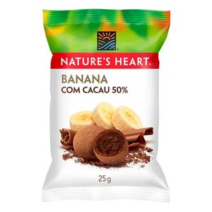 Snack Nature's Heart Cacau e Banana 25g