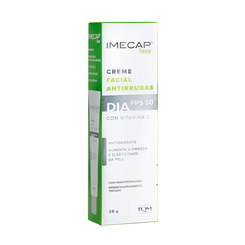 Imecap Face Dia FPS30: antirrugas, proteção solar | Drogal