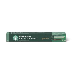 Café em Cápsula Starbucks Nespresso Pike Place Roast Lungo 10 Cápsulas