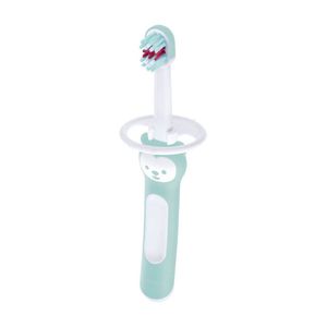 Escova Dental Infantil MAM Baby's Brush Azul +6 Meses 1 Unidade
