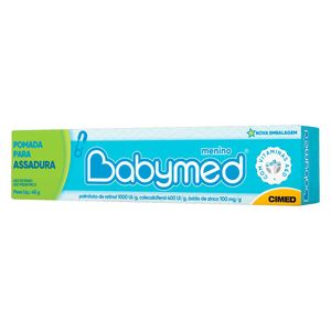 Pomada para Assaduras Babymed Azul 45g