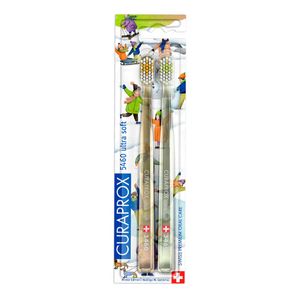 Escova de Dente Curaprox 5460 Ultra Soft Swiss Premium Oral Care 2 Unidades