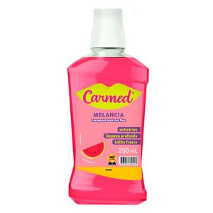 Enxaguante Bucal Carmed Melancia Zero Álcool 250ml