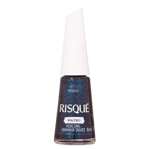 Esmalte Metálico Risqué Voltei! Hoje Sim, Amanhã Talvez 8ml