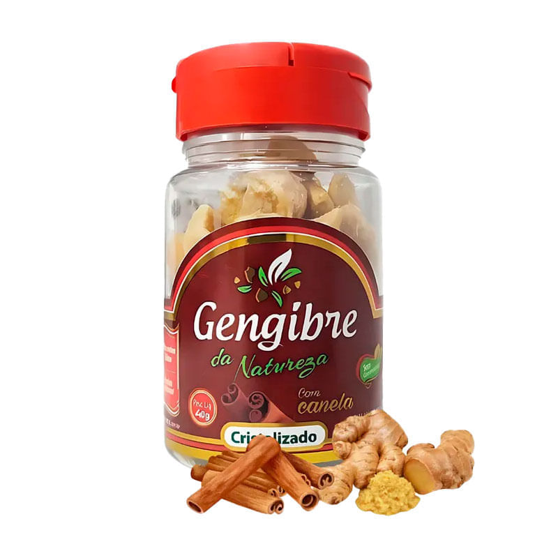 Gengibre Da Natureza C- Canela Cristalizado 30g
