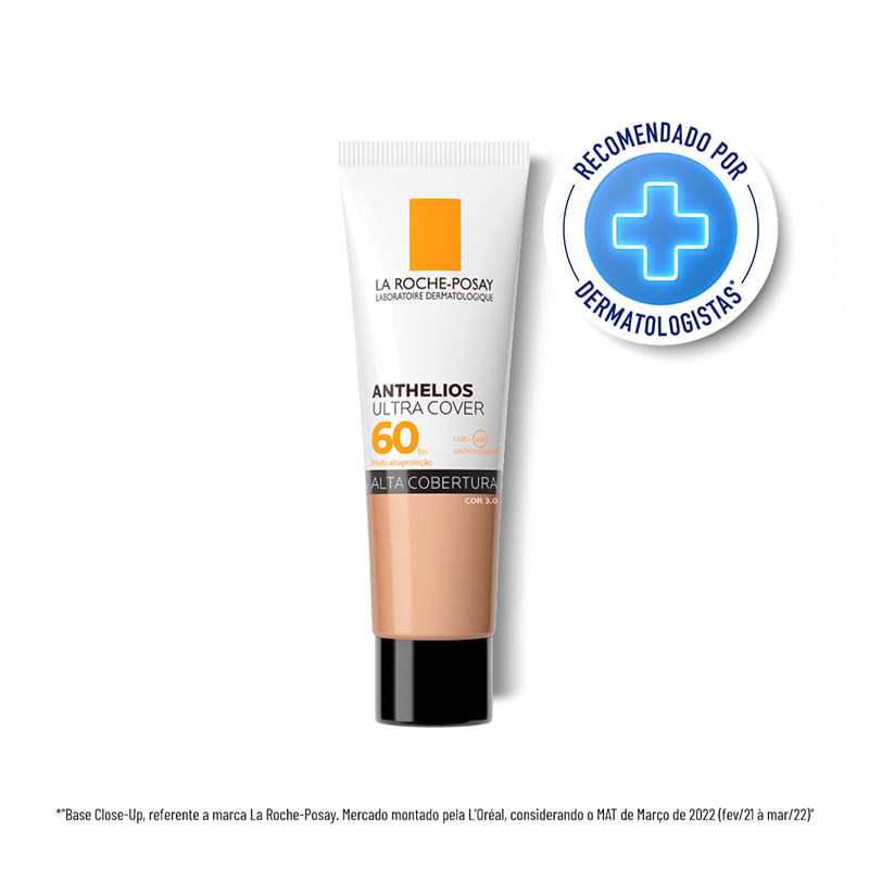Protetor Solar La Roche-Posay Ultra Cover FPS60 Cor 3.0 30g