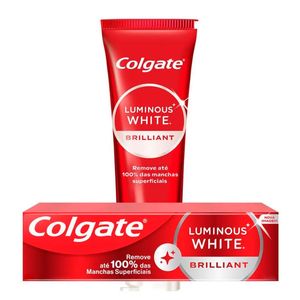 Creme Dental Clareador Colgate Luminous White Briliiant Mint 140g