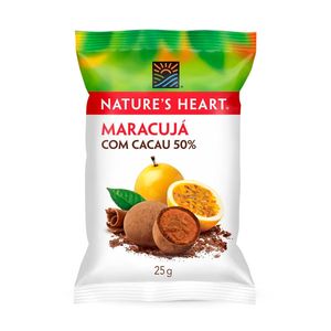 Snacks Nature's Heart Sabor Maracujá com Cacau 25g
