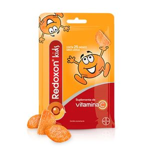 Suplemento de Vitamina C Redoxitos Sabor Laranja 25 Gominhas