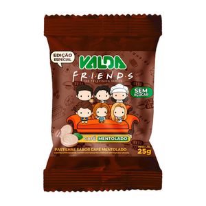 Pastilhas Valda Friends Sem Açúcar Sabor Café Mentolado 25g