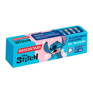 Gel Dental Infantil com Fluor Dentalclean Stitch Sabor Morango 104g