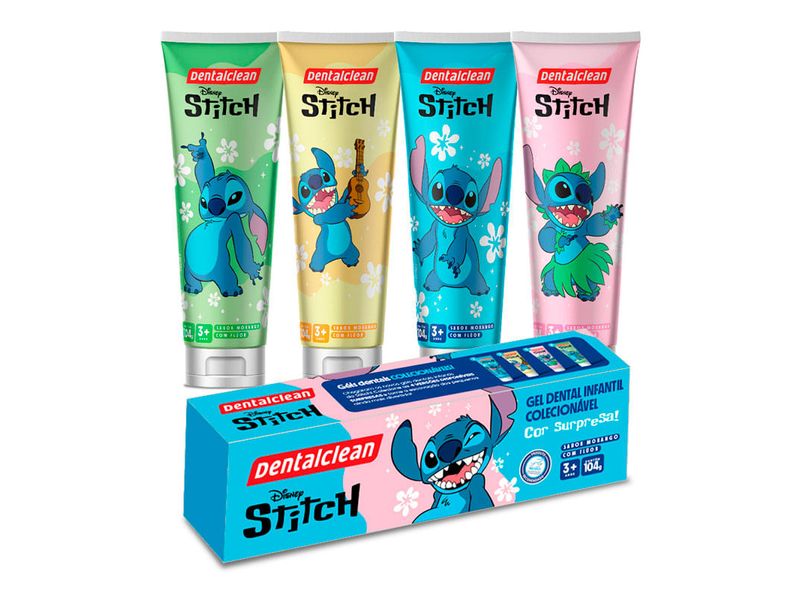 gel-dental-infantil-dentalclean-stitch-sabor-morango-com-fluor-104g-farmacia-online-drogal