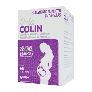Suplemento Alimentar DelaColin 60 Cápsulas