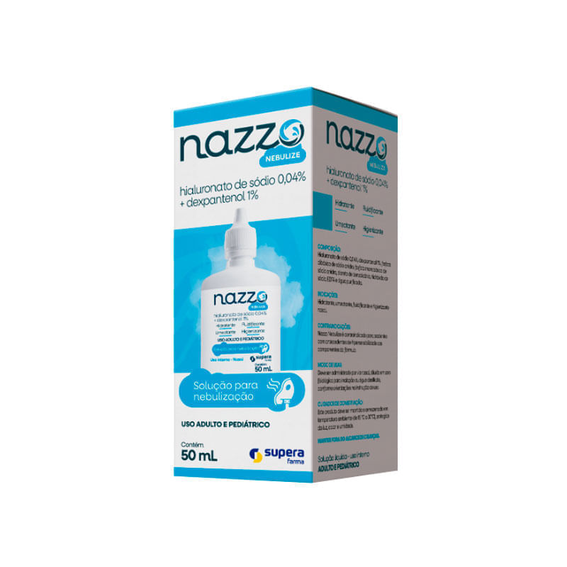 Nazzo Nebulize Solução Nasal 50ml | Drogal